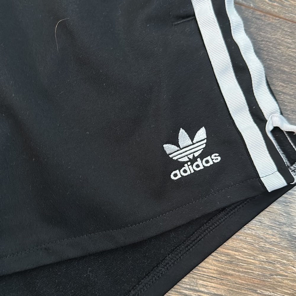 Black Adidas Athletic Shorts Size: Small - Picture 2 of 4